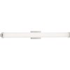 Progress Lighting Phase 2.1 1-Light LED Brushed Nickel Linear Bath Light with Acrylic Shade - 3 of 4