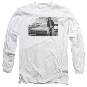 Men’s Knight Rider Black Knight Long Sleeve T-Shirt - 1 of 4