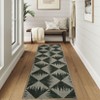 Coolmee Washable Area Rugs for Living Room Non Slip Low Pile Modern Geometric Farmhouse Dining Room Carpets for Bedroom Dorm - 3 of 4