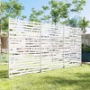 Wooakway 72"H 47"W Outdoor Metal Garden Trellis Privacy Screen Lattice Panel Indoor Room Divider - 3 of 4