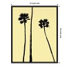 Amanti Art Palm Trees 2000 (Yellow) by Erik Asla Canvas Wall Art Print Framed 16 x 20-in. - 4 of 4