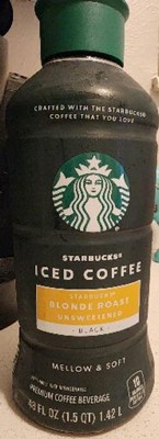 Starbucks blonde deals roast iced coffee