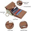 FATMOON Womens Wallet,RFID Blocking Small Trifold Ladies Wallets Women Credit Card Holder With Coins Zipper Pocket - 4 of 4