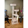 HomeStock 4 Level Cat Lounger, Beige - 3 of 4