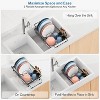Attop Expandable in Sink Dish Drying Rack -Over The Sink Dish Drainer Drying Rack for Kitchen Sink, Dish Rack with Utensil Holder, Black - 2 of 4