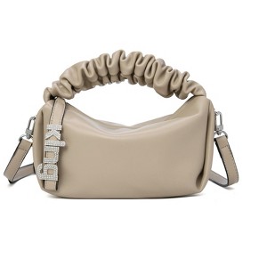 Paaaawaters Small Shoulder Handbag for Women, Soft Designer Cloud Pouch Bag Lightweight Crossbody Clutch Purse - 1 of 4