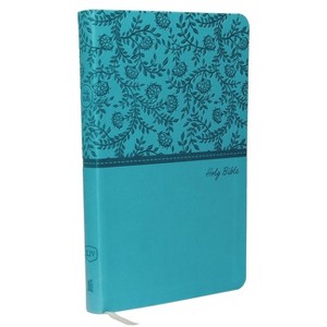 Kjv, Value Thinline Bible, Leathersoft, Green, Red Letter Edition, Comfort Print - by  Thomas Nelson (Leather Bound) - 1 of 1