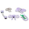 Crocs Jibbitz Purple Meta Shoe Charms 5-Pack - 2 of 4
