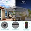 Sonkuki 9ft LED Round Outdoor Patio Market Umbrella w/Aluminum Pole and 8 Sturdy Ribs - 4 of 4