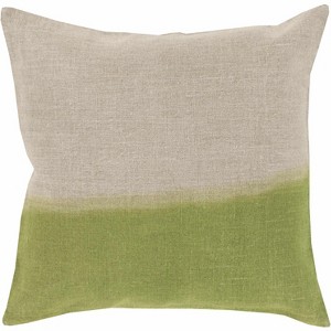 Livabliss Dip Dyed Modern Throw Pillow - 1 of 3