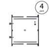 Adjust-A-Gate Steel Frame Gate Building Kit, 60"-96" Wide, 6' High (4 Pack) - 2 of 4