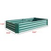 Dolonm Metal Raised Garden Bed, Rectangle Raised Planterfor Flowers Plants, Vegetables Herb Veezyo - 2 of 4