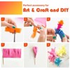 PartyWoo Crepe Paper Streamers Rainbow Color 8 Rolls 656 ft 1.8 Inch x 82 Ft Roll - 4 of 4