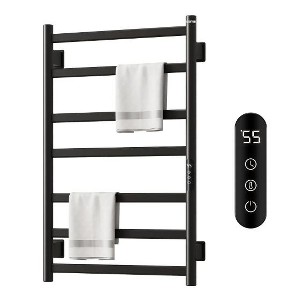 Towel Warmer Bathroom Wall Mounted，Electric Towel Drying,Heated Towel Rack With Intelligent Touch Screen Timer And Temperature Control，150W - 1 of 1