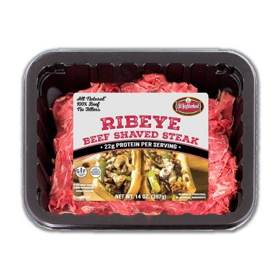 Old Neighborhood Shaved Beef Steak - 14oz
