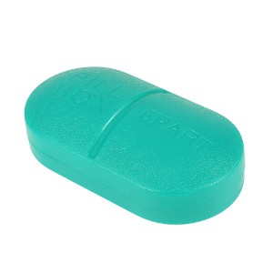 Unique Bargains 6 Grids Capsule Type Pill Case 1 Pc - 1 of 4