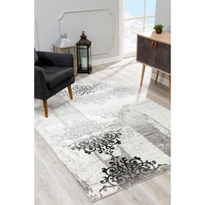 Rug Branch Modern Abstract Fractal Indoor Rug - 1 of 4