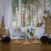 HGTV Flameless Heritage Candle Set Natural Base - National Tree Company - 2 of 4