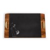 Toscana Disney Nightmare Before Christmas Jack and Zero Covina Acacia and Slate Serving Charcuterie Tray - 2 of 4