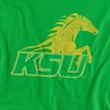 Kentucky State University Official Distressed Primary Logo Unisex Adult T ShirtKentucky State University - 2 of 4