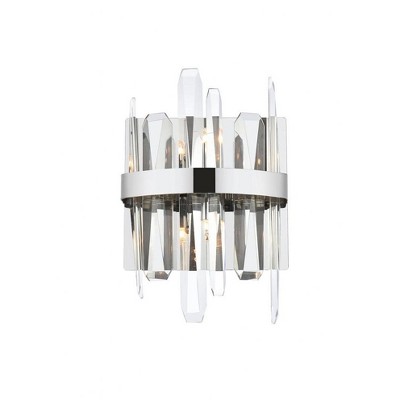 Elegant Lighting Serena 2 - Light Vanity in  Chrome