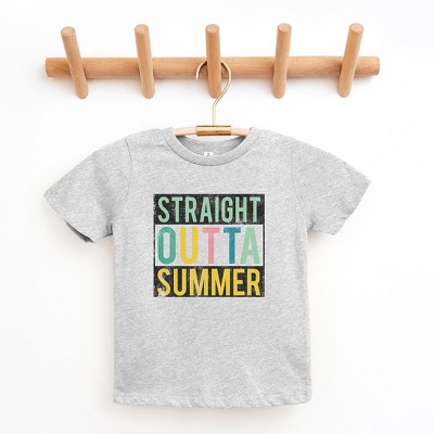 The Juniper Shop Straight Outta Summer Toddler Short Sleeve Tee