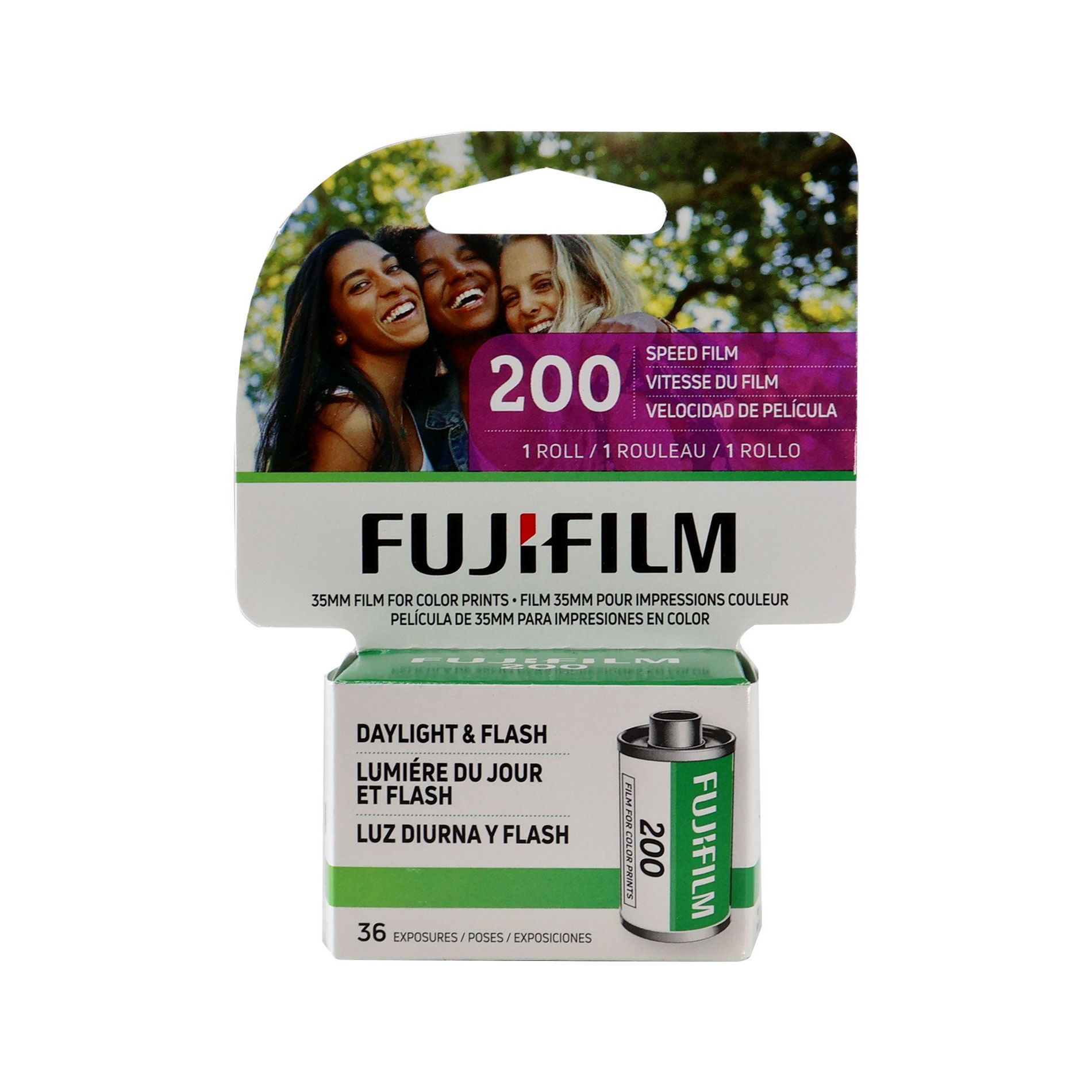 Fujifilm 200 Color Negative 35mm Film – 3-Pack, 36 Exposures per Roll