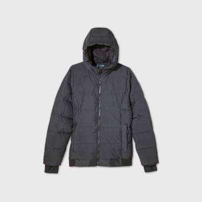 target black puffer jacket