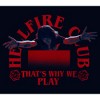 Girl's Stranger Things Eddie Munson Hellfire Club That's Why We Play T-Shirt - 2 of 4