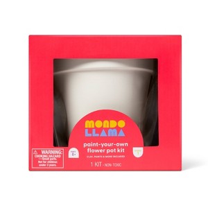 Mother's Day Craft Ceramic Plant Pot Kit - Mondo Llama™ - 1 of 4