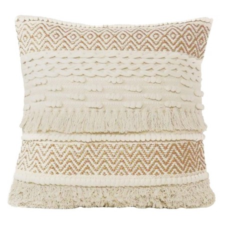 Peace Nest 2 Pack Feather Down Throw Pillow Insert, Brown, 20 X 20 :  Target