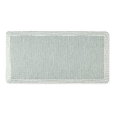 MARTHA STEWART Mira Modern Heathered Mint Green 19.6 in. x 39 in. Anti  Fatigue Kitchen Mat 20-OLAMS-411 - The Home Depot