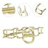 Unique Bargains Women's Metal Hair Claws 4.29"x2.32"x1.02" 1Pc - 3 of 4