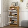 KTMBDW Shoe Cabinet with Flip Drawers, Hidden Wood Shoe Cabinet,Freestanding Shoe Storage Cabinet for Entryway Hallway - 3 of 4