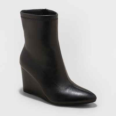 Photo 1 of Womens Jocelyn Wedge Stretch Dress Boots - A New Day