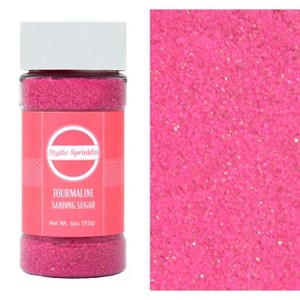 Mystic Sprinkles Tourmaline - Hot Pink Sanding Sugar 4oz - 1 of 4