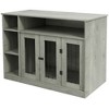 PawHut Dog Crate Furniture with Storage Space, Dog Kennel with Lockable Door, Pet Cage for Large Medium Dogs, 47" x 23.5" x 35" - 4 of 4