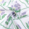 INSPIRE CHIC Women's Floral Printed Cotton Blended Small Square Neck Scarves 1Pc - 4 of 4