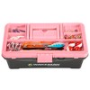 Leisure Sports Fishing Tackle Set and Box - 55 Pieces, Pink and Black - 3 of 4
