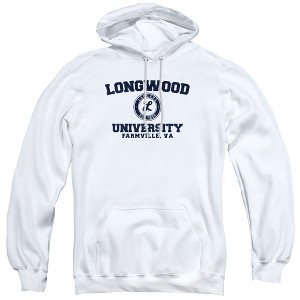 Longwood University Official Circle Logo Adult Pull-Over Hoodie - 1 of 4