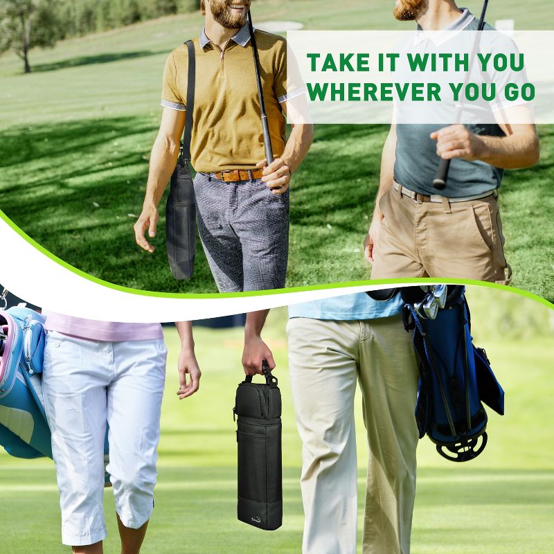 Golf Cooler Bag, Ideal for Golf Lovers and Accessories, 5 Cans Soft-Sided Cooler - Tirrinia™, 3 of 8