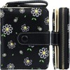 FATMOON Women’s Wallet - Kawaii Floral Wallet for Women - Stylish Compact & Lightweight PU Leather Card Holder for Travel, Daily Use - 2 of 4