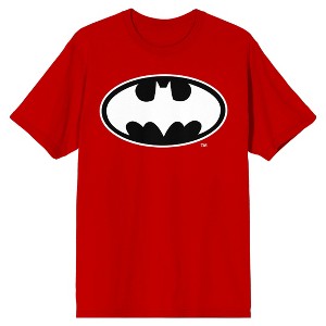 Batman I Am Crazy For You Crew Neck Short Sleeve Red Women's T-shirt - 1 of 4