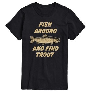 Men's - Instant Message - Fish Around Short Sleeve Graphic T-Shirt - 1 of 4
