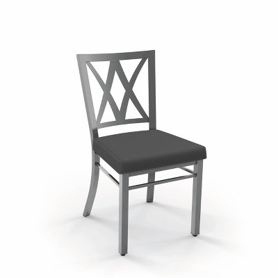 Washington Dining Chair Metal/Gray - Amisco