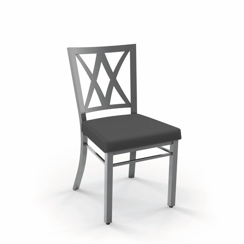 Washington Dining Chair Metal/Gray - Amisco, 1 of 7