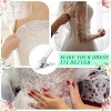 Akoasm 4-Piece Heavy-Duty Garment Clips for Wedding Dress Fitting Mannequins-Silver - 4 of 4