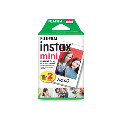 aanvaardbaar Overtollig Beide Fujifilm Instax Mini Instant Film Twin Pack - White (16437396) : Target