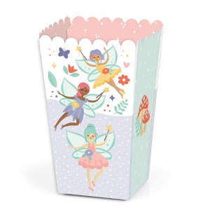 Big Dot of Happiness Let's Be Fairies - Fairy Garden Birthday Party Favor Popcorn Treat Boxes - Set of 12 - 1 of 4