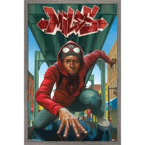 Trends International Marvel Comics - Spider-Man - Miles Framed Wall Poster Prints - 1 of 4